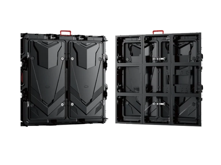 LED Display 6 Die-cast aluminum outdoor LED display cabinet with waterproof design