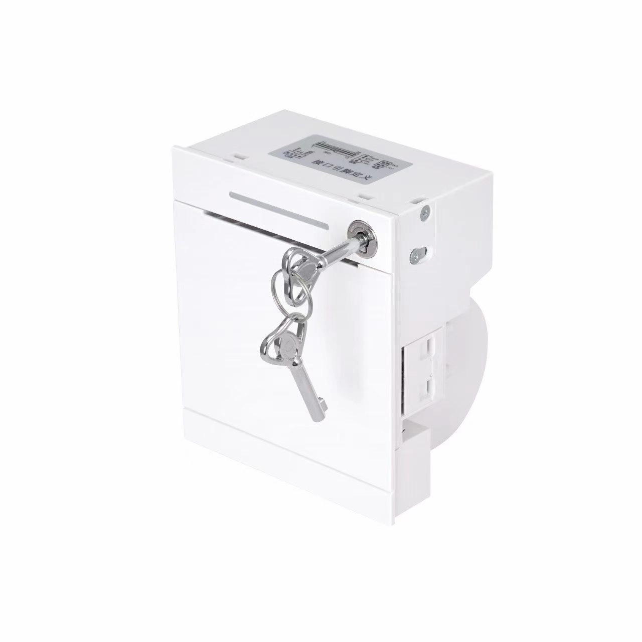 Heavy-duty kiosk thermal printer module with lock, factory-direct from China manufacturer Adhaiwell for QSR terminals.