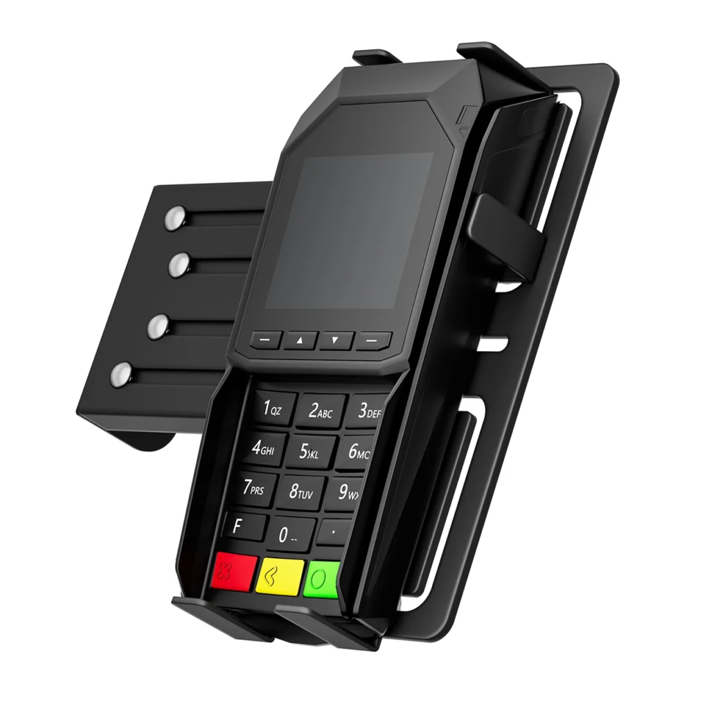 Adjustable EFT-POS terminal mounting bracket from China manufacturer Adhaiwell, customized for global payment devices.