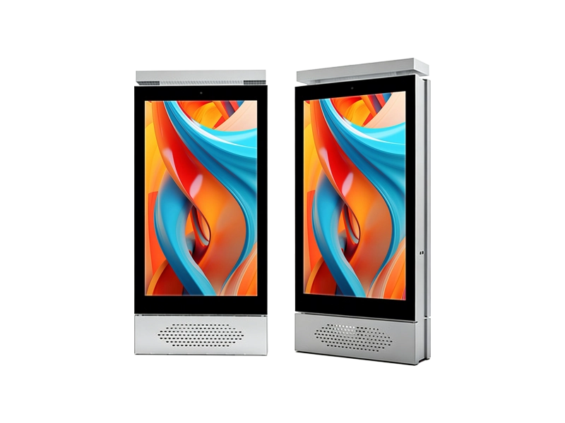 double sided outdoor LCD MUPI advertising display for bus stop and street