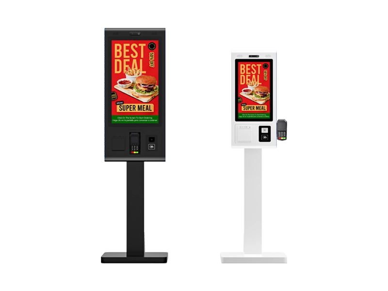 Adhaiwell China Factory Modular Self Ordering Kiosk Hardware 15.6-32 Inch Touch Terminal Floor Multi OS OEM Supplier
