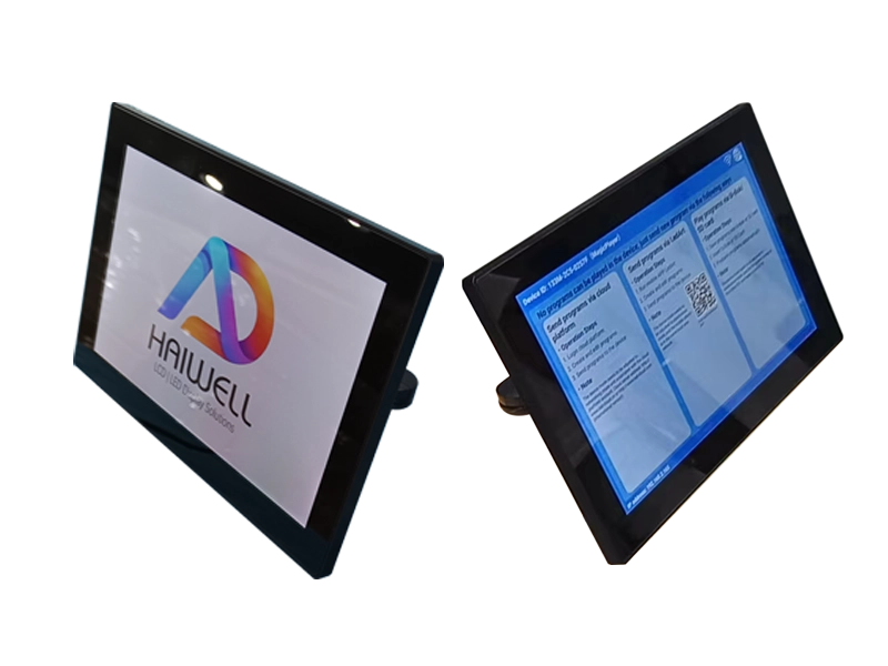 In-car seatback LCD advertising display for taxi and ride-hailing vehicles
