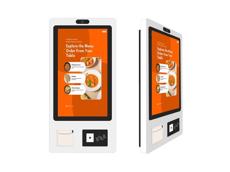 Adhaiwell Smart Self-Ordering & Payment Kiosk with POS Integration LCD Digital Signage - Quality Control