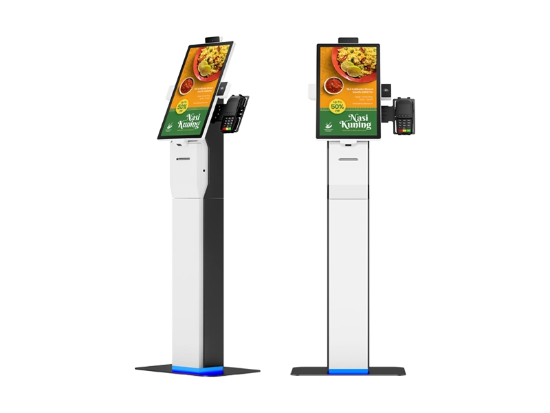 Adhaiwell Smart Self-Ordering & Payment Kiosk with POS Integration LCD Digital Signage - Detail View