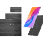 High-definition P1.25 indoor LED video wall in a corporate boardroom with 3840Hz refresh rate and no scanning lines. LED Display Screen Manufacturer