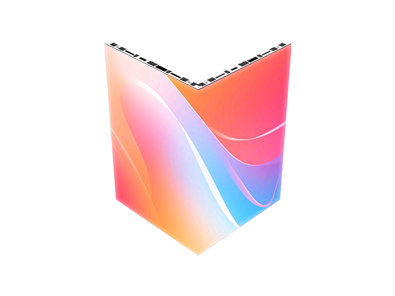 90° right-angle fine pitch LED video wall, seamless corner splicing for commercial indoor LED projects, global markets