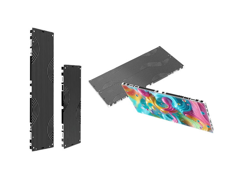 Adhaiwell T3-PRO fine pitch LED display cabinet made of high-precision die-cast aluminum with 33mm thickness. LED Display Screen Manufacturer