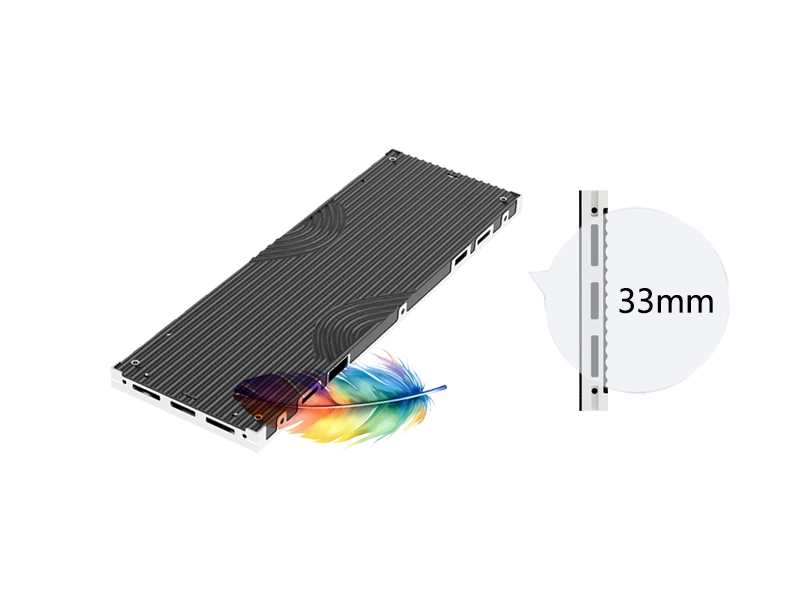 T3‑PRO P.95 Die‑Cast Aluminum Cabinet High Precision Front Maintenance