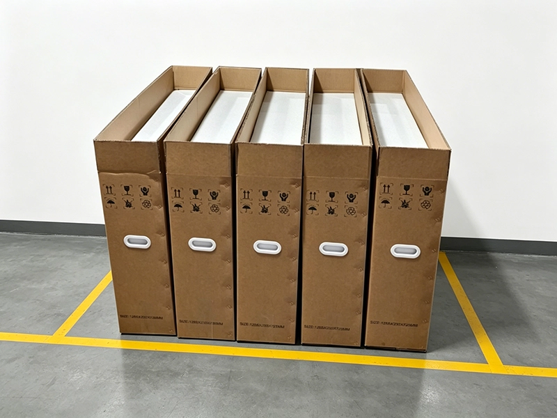 Adhaiwell heavy-duty corrugated packaging boxes for portable LED digital signage, shockproof shipping solution for mobile LED display export