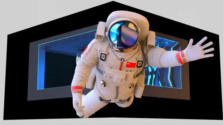 Custom 3D Naked-Eye LED Billboard in Fiji: From Structure Design to Turnkey Delivery 5 Adhaiwell China factory naked-eye 3D LED screen render, astronaut anamorphic 3D video content for outdoor corner DOOH advertising, custom creative content from professional supplier
